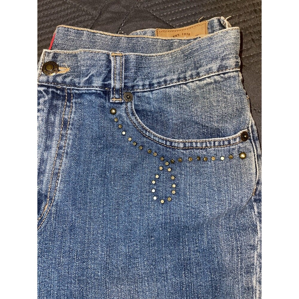 Chaps Jeans Red Tag Straight Leg Mid Rise Women’s Size 14 - Picture 2 of 14